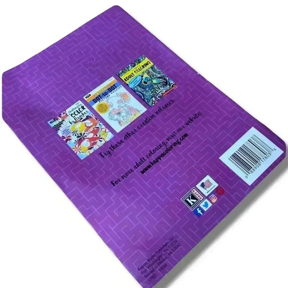 🌟 Kappa Adult Activity Complex Picture Mazes 2-in-1 Fun Activity Book 🌟 - Picture 2 of 3